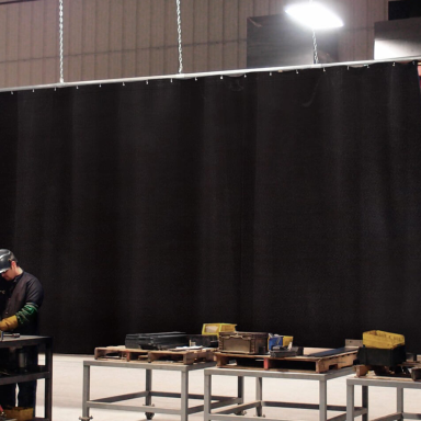 CARBON FABRIC WELDING CURTAIN