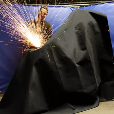 CARBON FABRIC WELDING CURTAIN